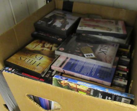 BOX OF DVDS Image