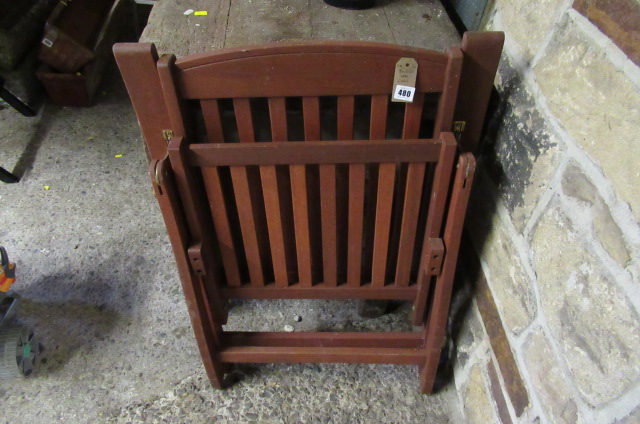 FOLDING GARDEN CHAIR Image