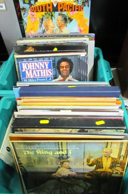 TWO BOXES OF LP RECORDS Image
