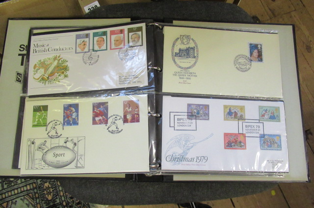ALBUM OF FIRST DAY COVER BOOKLETS ETC Image