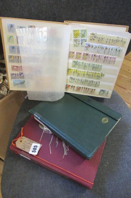 THREE ALBUMS OF AFRICA AND UGANDA STAMPS ETC Image