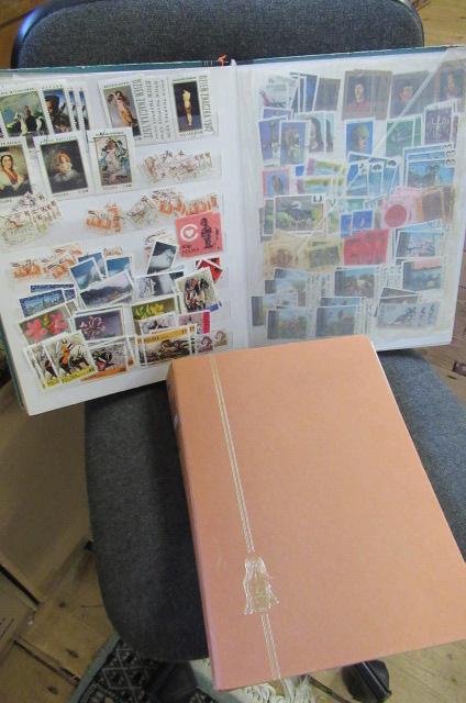 TWO ALBUM OF POLISH AND HUNGARIAN STAMPS Image