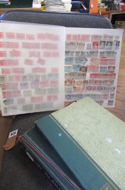 THREE ALBUMS OF POLISH STAMPS Image