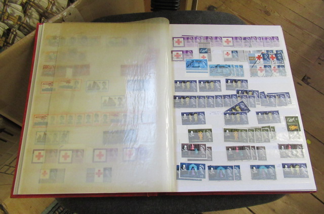 ALBUM OF GB MINT AND USED STAMPS Image