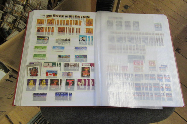 ALBUM OF CANADIAN STAMPS Image