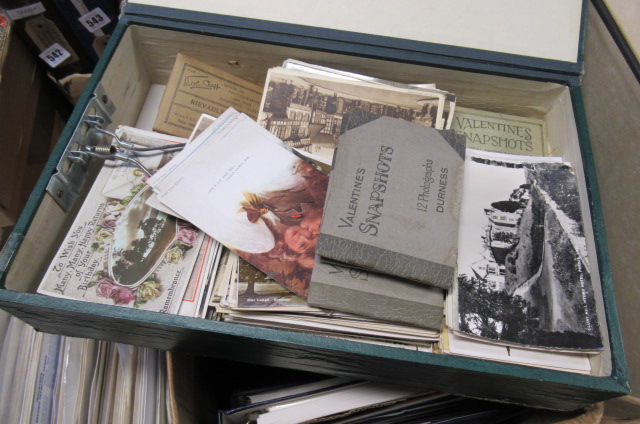 BOX OF POST CARDS Image
