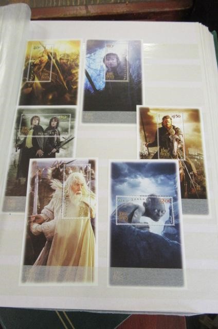 THREE ALBUMS OF NEW ZEALAND STAMPS Image