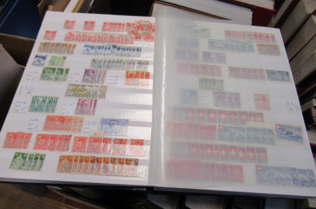 ALBUM OF SWISS STAMPS Image