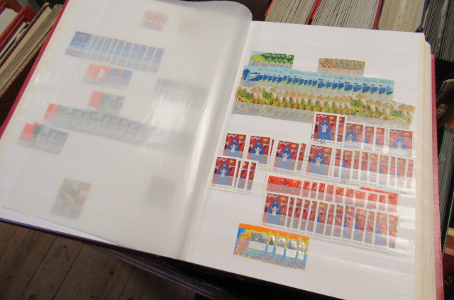 ALBUM OF AUSTRALIAN STAMPS Image