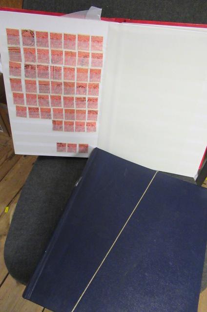 TWO ALBUMS OF AUSTRALIAN AND GIBRALTAR STAMPS Image