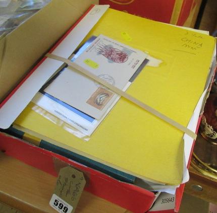 CARTON OF STAMPS ETC Image
