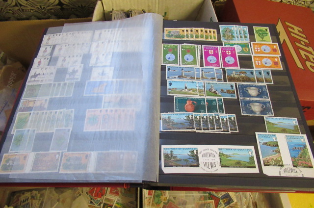 ALBUM OF GUERNSEY STAMPS Image