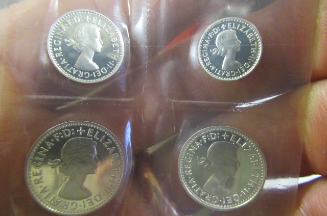 BAG OF SILVER COINS ETC Image