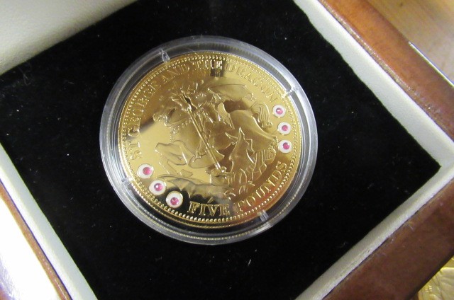 BOX OF COINS ETC Image
