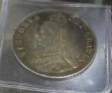 1887 SILVER DOUBLE FLORIN Image