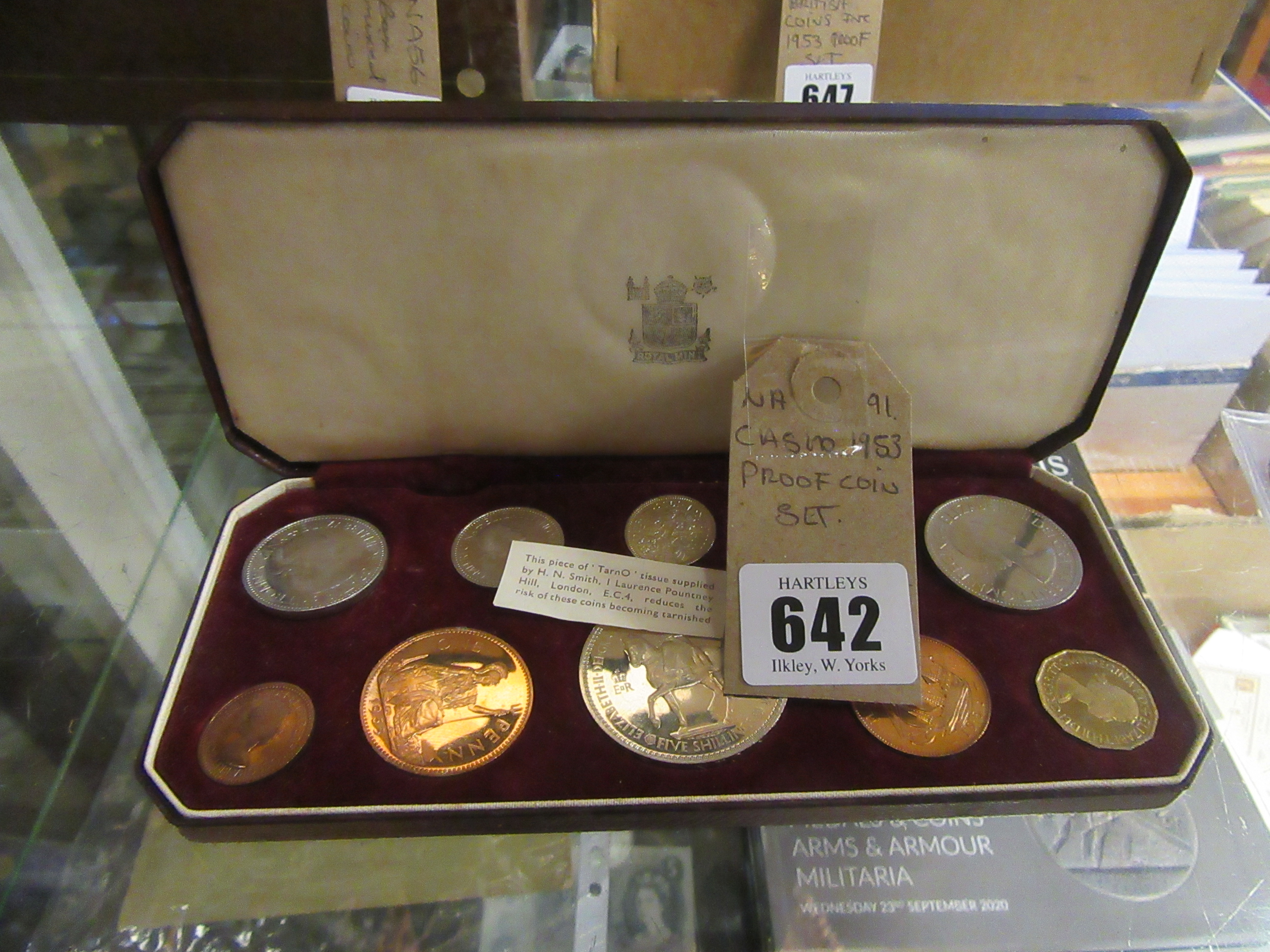CASINO 1953 PROOF COIN SET Image