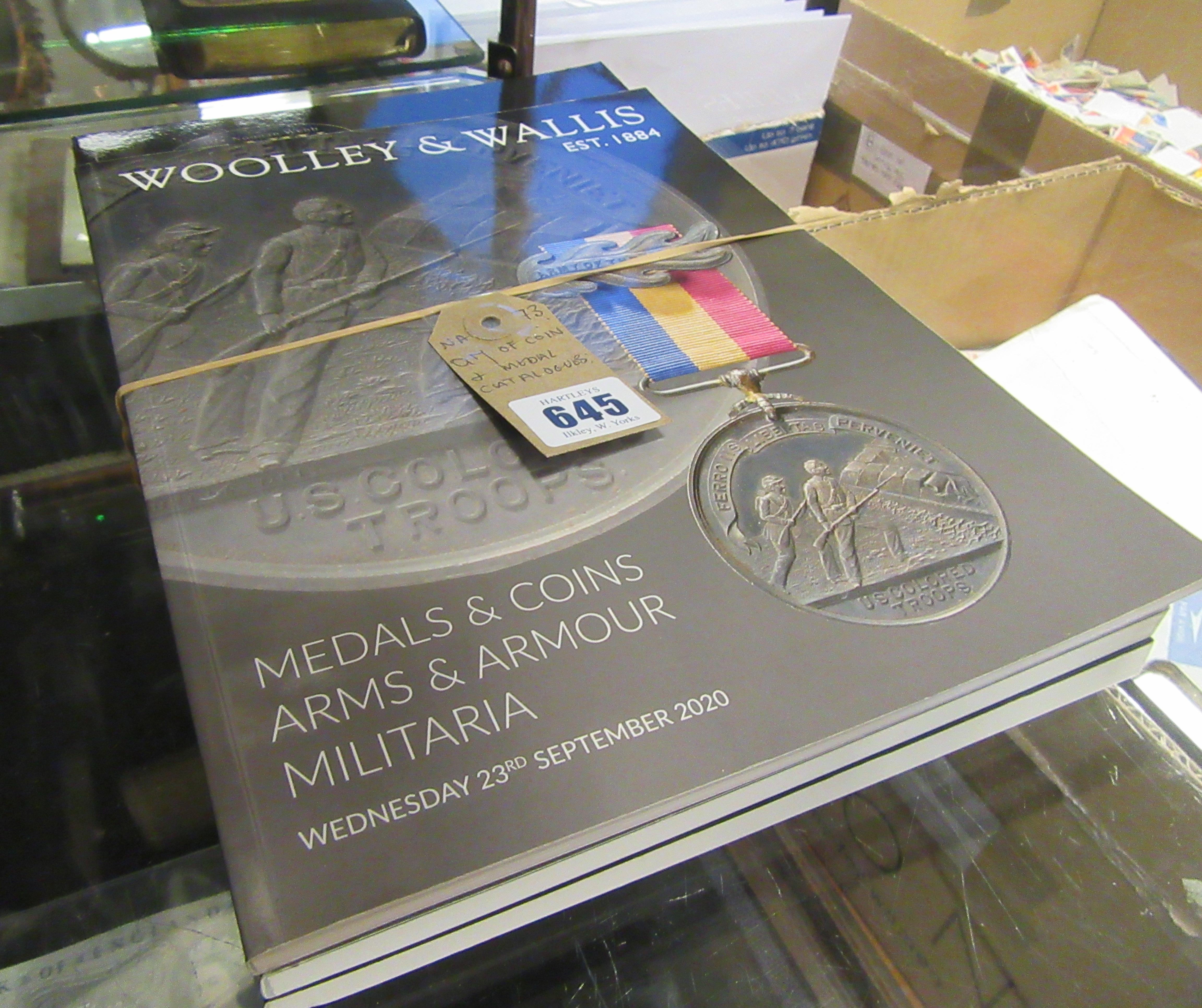 QUANTITY OF COIN AND MEDAL CATALOGUES Image
