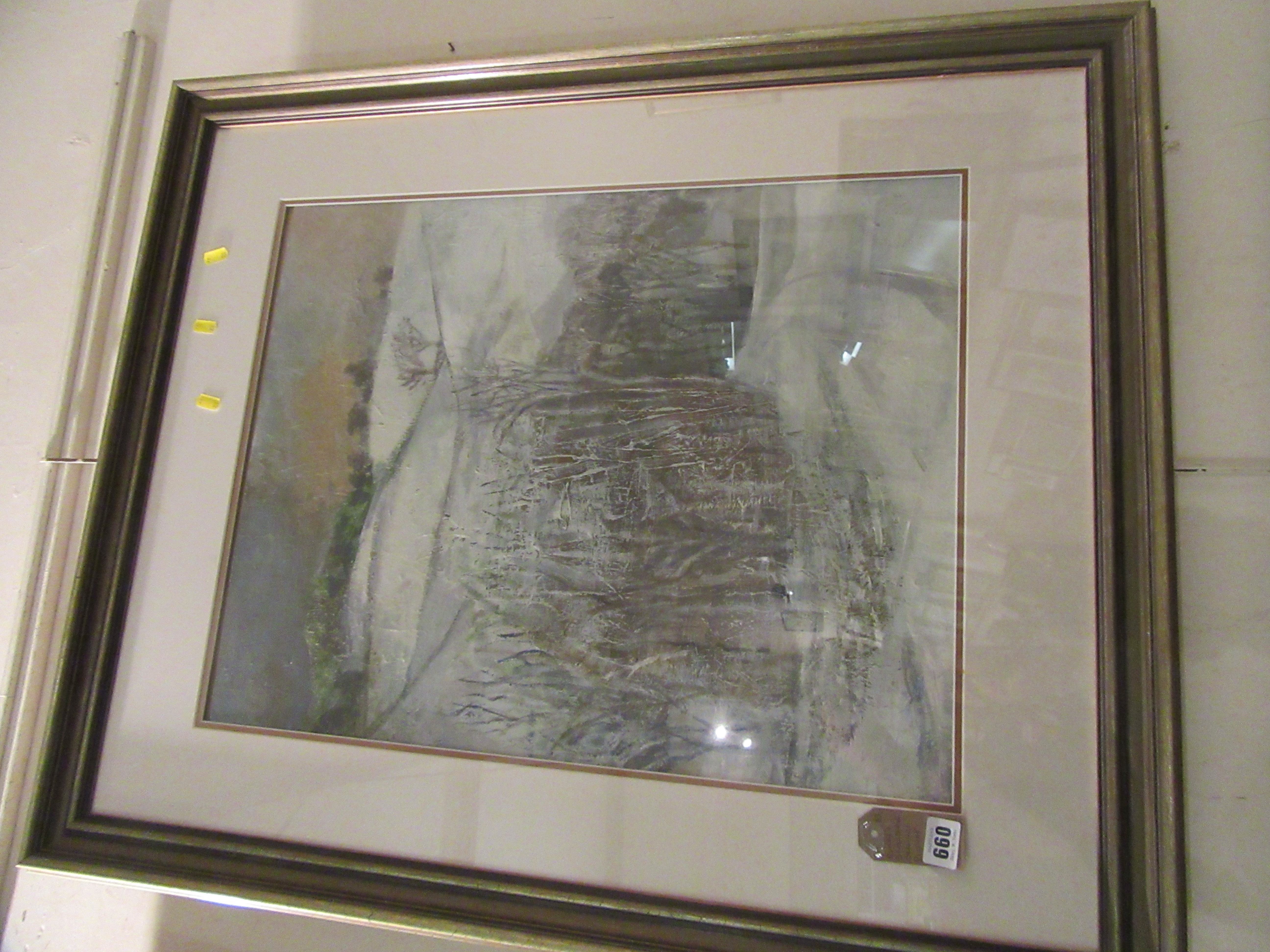 RURAL SNOW SCENE ORIGINAL PICTURE Image