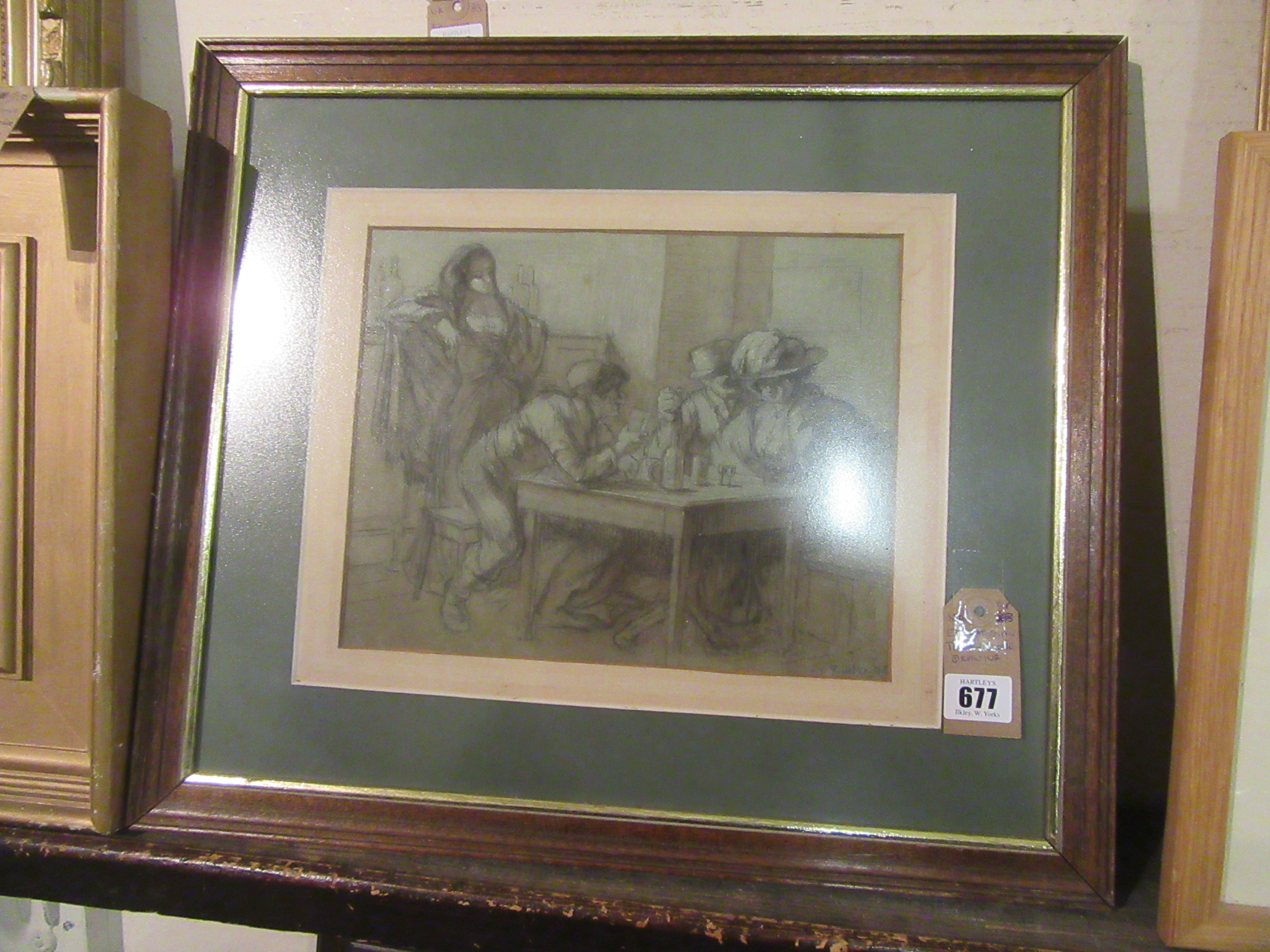 EDWARDIAN TAVERN SCENE Image