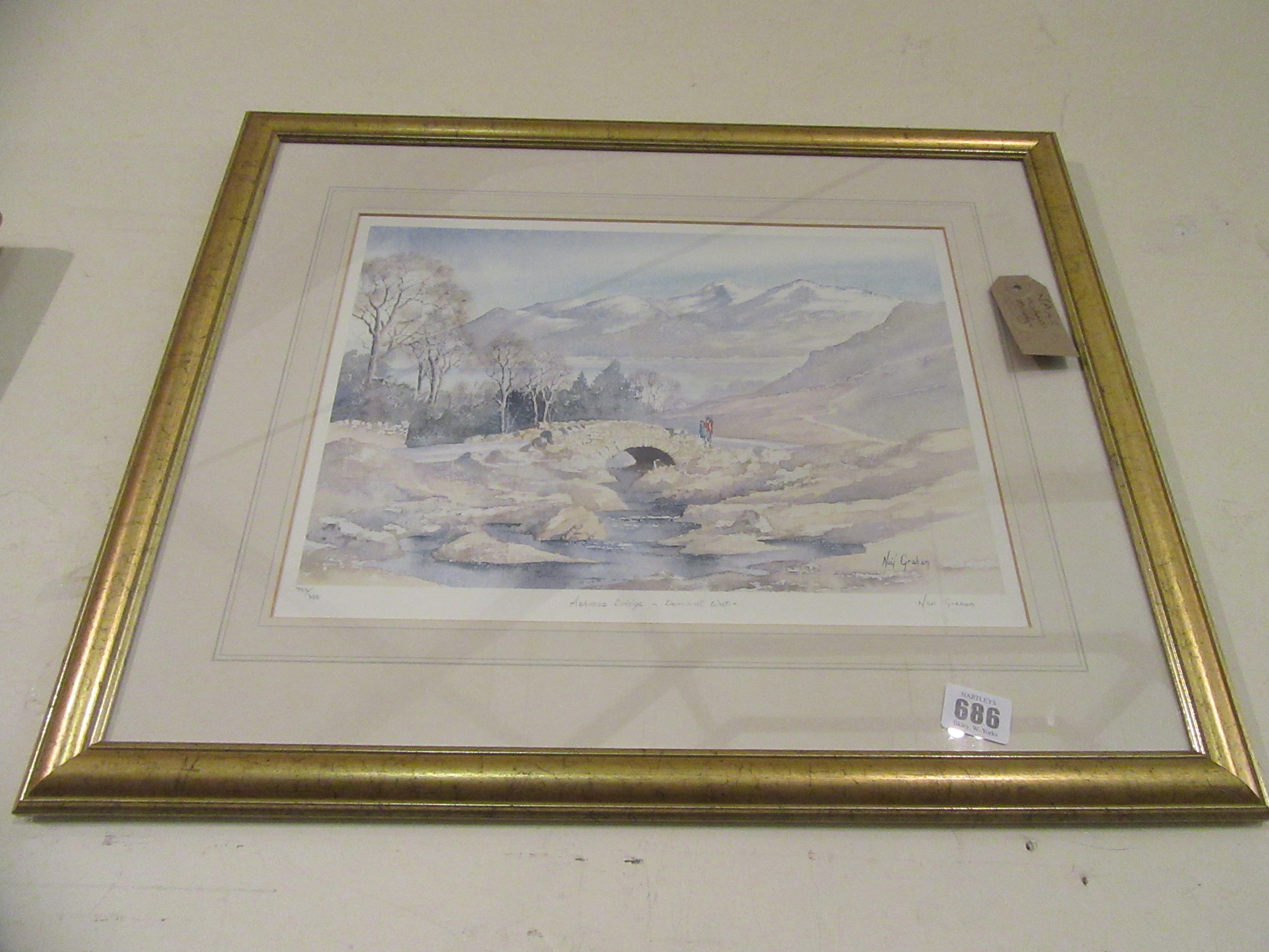 ASHNESS BRIDGE SIGNED PRINT Image