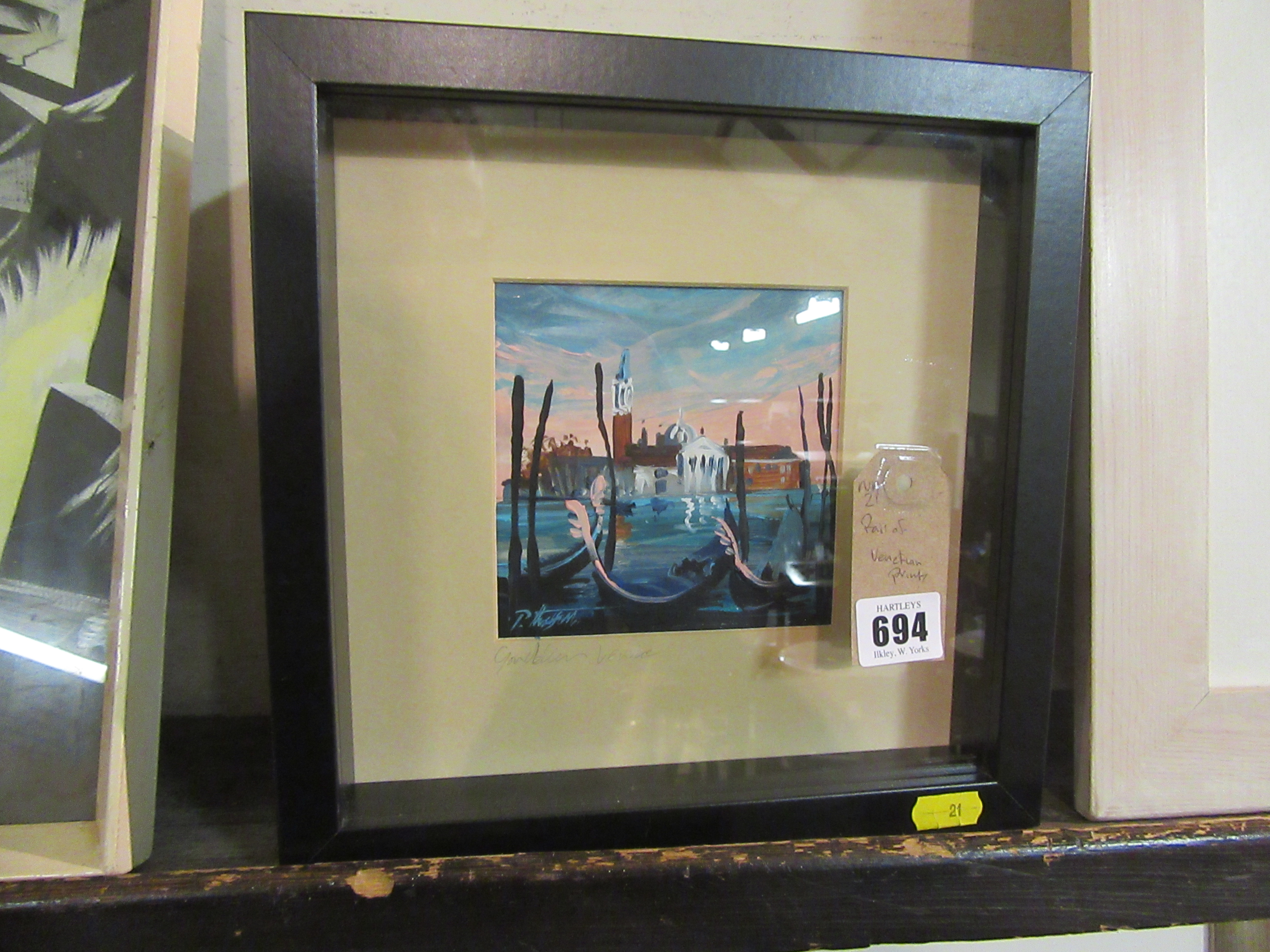 PAIR OF VENETIAN PRINTS Image