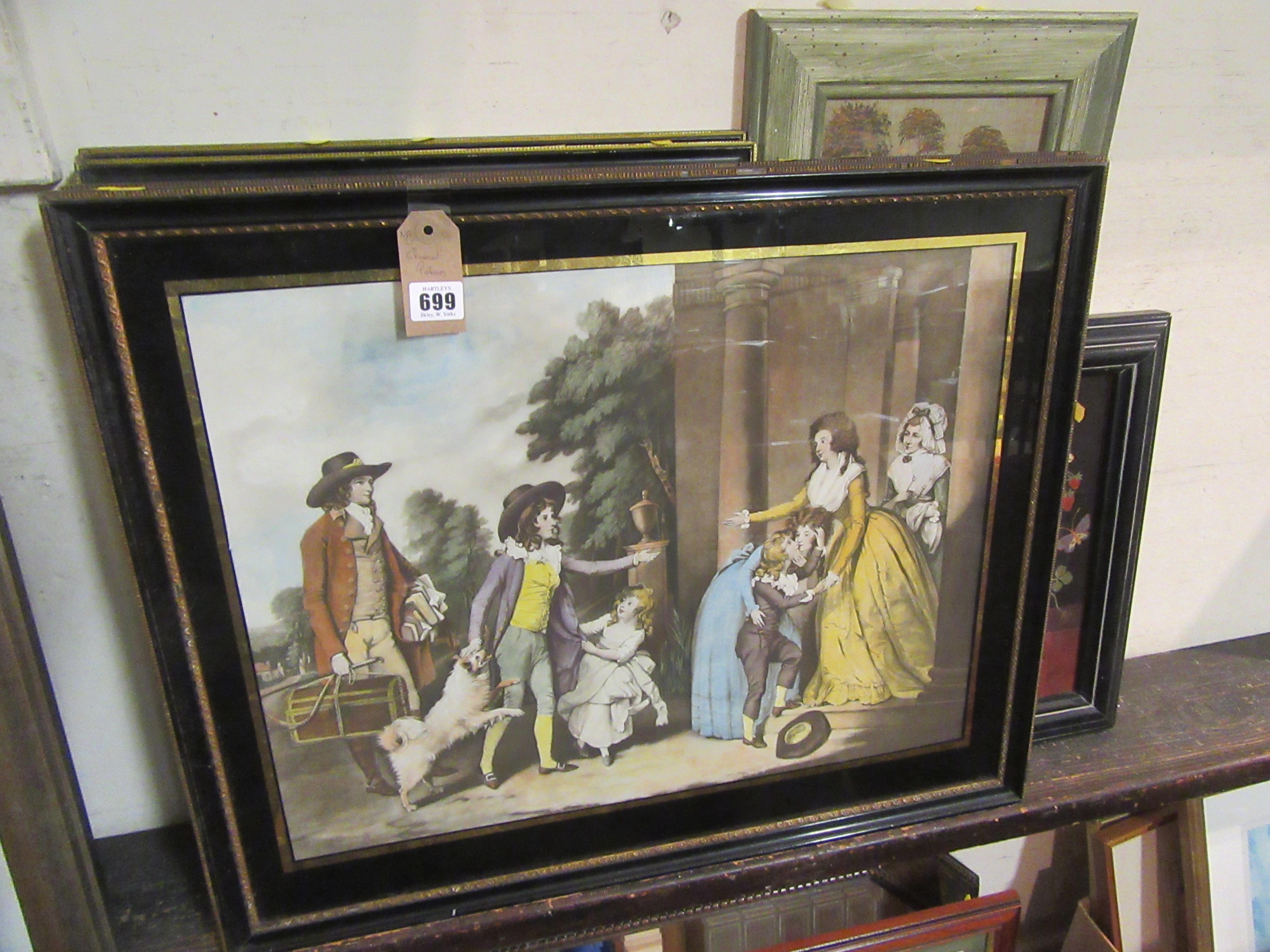 SIX FRAMED PICTURES Image