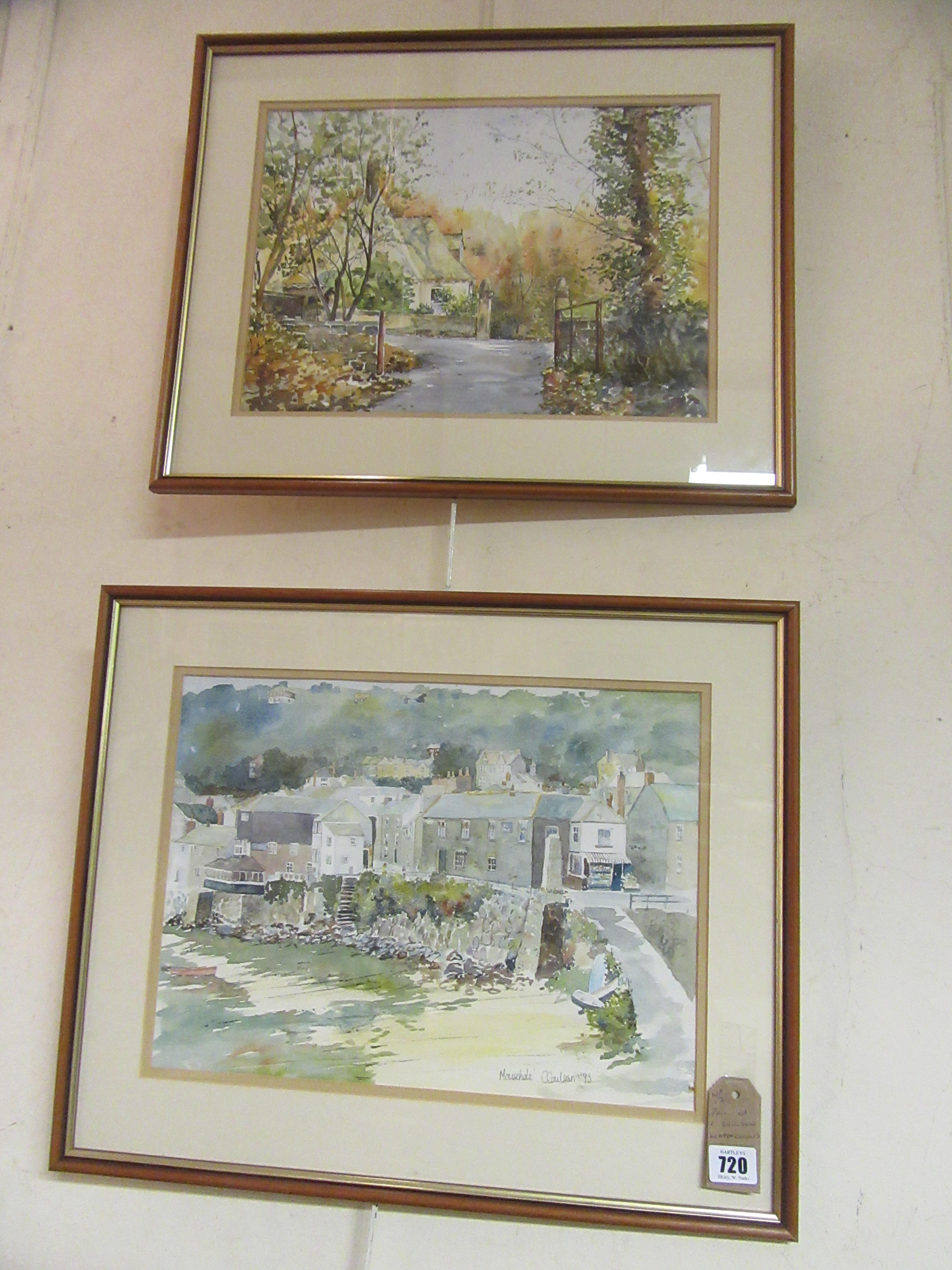 PAIR OF COULSON WATERCOLOURS Image