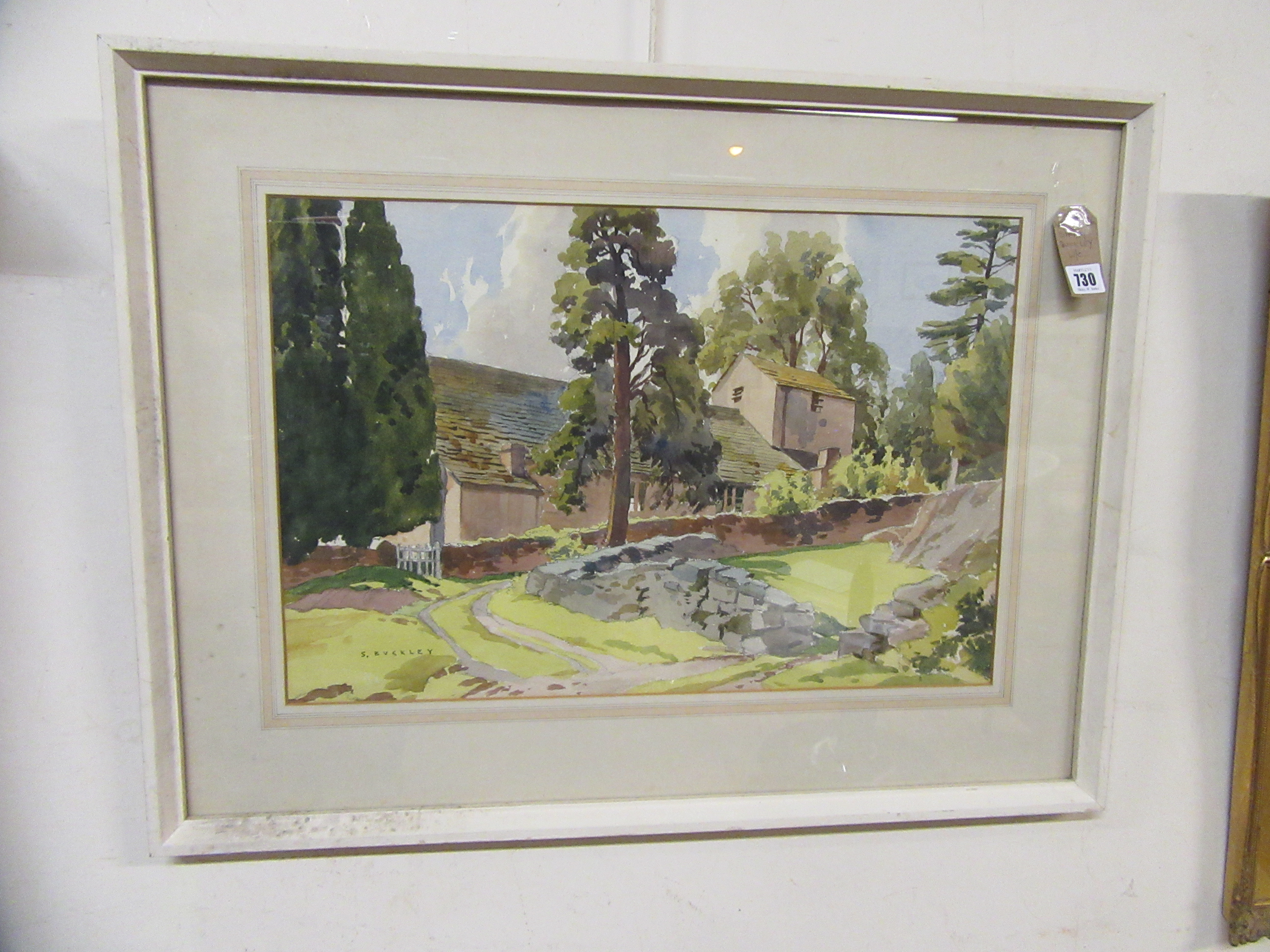 SIGNED BUCKLEY WATERCOLOUR Image