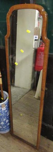 MAHOGANY FRAMED MIRROR Image