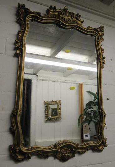 TWO GILT FRAMED MIRRORS Image