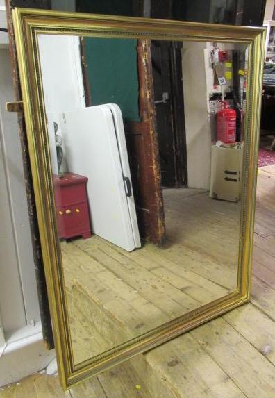 LARGE GILT FRAMED MIRROR Image