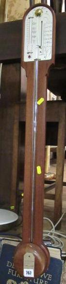 SHORT AND MASON STICK BAROMETER Image