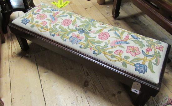 TAPESTRY FOOTSTOOL Image