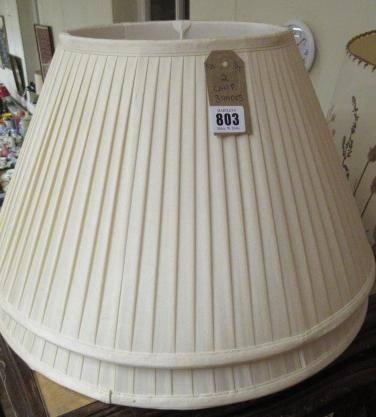 TWO LAMP SHADES Image