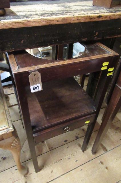 MAHOGANY WASH STAND Image