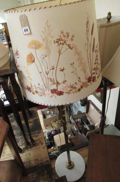 STANDARD LAMP AND SHADE Image