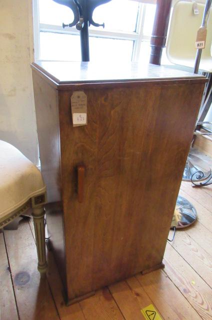 ART DECO WALNUT BEDSIDE CABINET Image