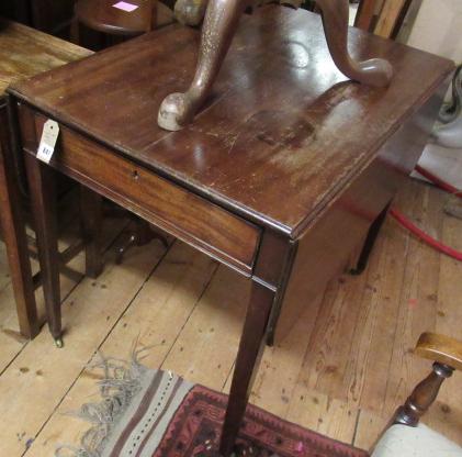 DROP LEAF TABLE WITH DRAWER Image