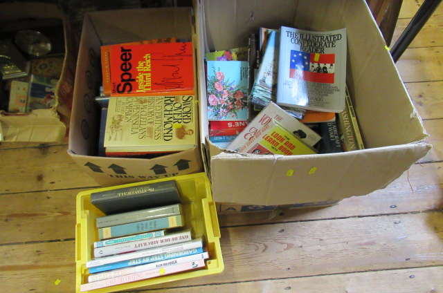 THREE BOXES OF BOOKS Image