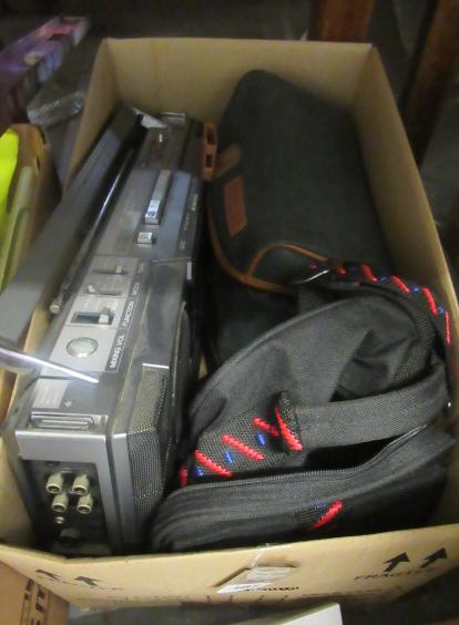 BOX INCLUDING CINE CAMERA ETC Image