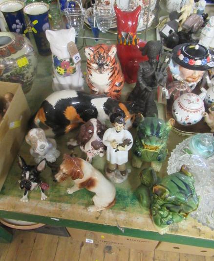 QUANTITY OF CERAMIC ANIMALS ETC Image