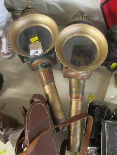 PAIR OF COACH LAMPS Image