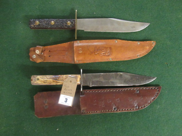 TWO BOWIE KNIVES  Image