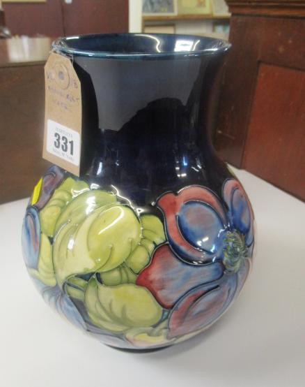 MOORCROFT CLEMATIS PATTERN VASE Image