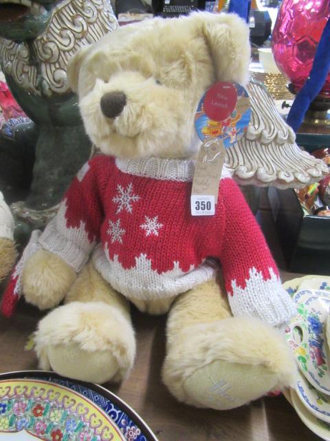 HARRODS 2008 CHRISTMAS TEDDY BEAR Image