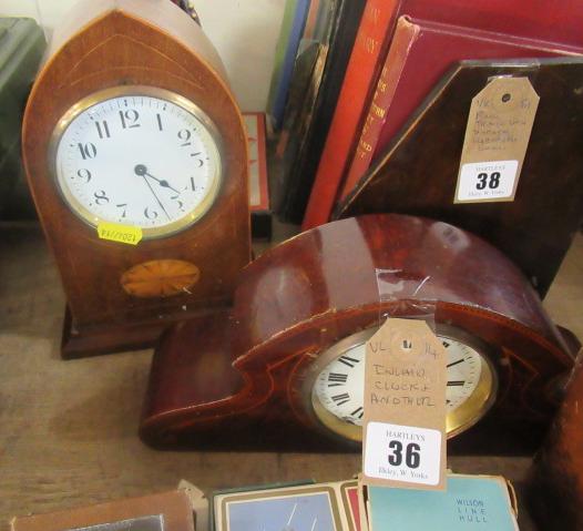 INLAID CLOCK AND ANOTHER Image