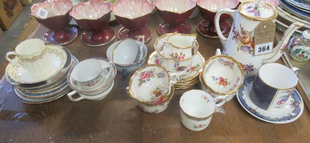 HAMMERSLEY COFFEE SET AND OTHER CHINA Image