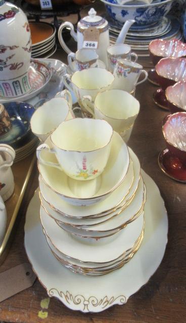 COLLINGWOOD COFFEE SET AND A PARAGON TEASET Image