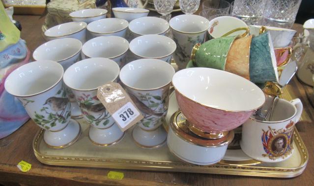TRAY OF ROYAL ALBERT AND OTHER CERAMICS  Image