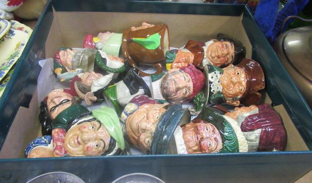 COLLECTION OF SEVENTEEN ROYAL DOULTON TOBY JUGS Image